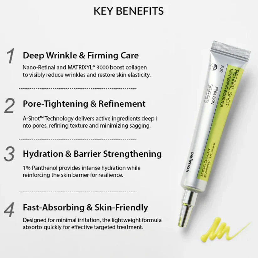 CELIMAX RETINAL SHOT TIGHTENING BOOSTER 15ML